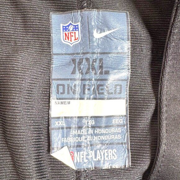 Arizona Cardinals DeAndre Hopkins #10 NFL Black & Red Jersey XXL Nike On Field - Picture 5 of 6